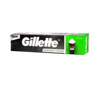 GILLETTE SHAVING CREAM LIME